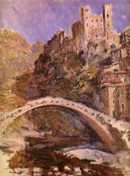 Claude Oscar Monet : The Castle at Dolceacqua